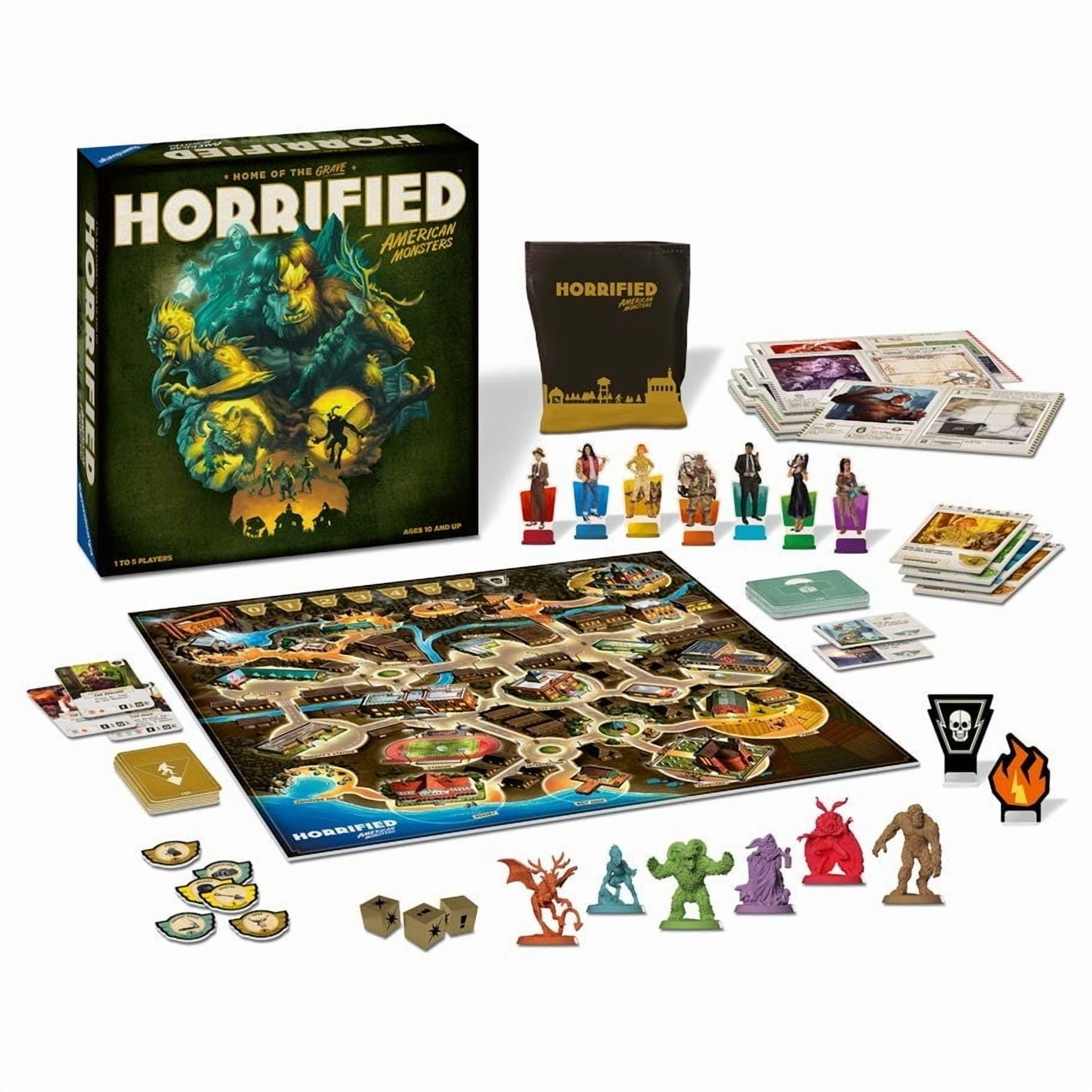 Ravensburger Horrified: American Monsters Board Game