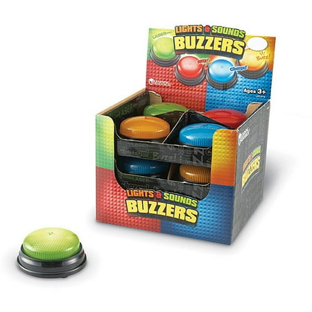 Lights and Sounds Buzzers, Pack of 12