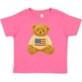 thumbnail image 3 of Inktastic American Flag Bear Boys or Girls Baby T-Shirt, 3 of 5