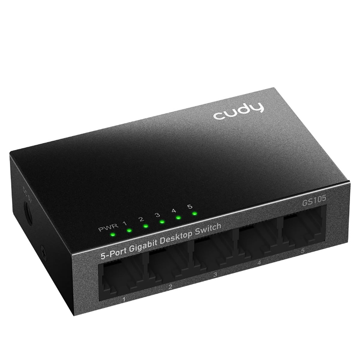 Cudy GS105 5-Port Gigabit Ethernet Unmanaged Network Switch with Metal Casing