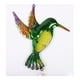 thumbnail image 5 of Colibrí Carillón de viento Colgante de cristal Rainbow Sun Catcher Iluminación Jardín Decoración de jardín Araña Accesorios de cristal Memorial Day Gi Vhermosa CPB-US-DYP11-6, 5 of 5