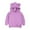 Purple, variant on Herrnalise Kids Hoodies Bear Ears Baby Boys Girls Hoody Children Pullover Outerwear rollbacks