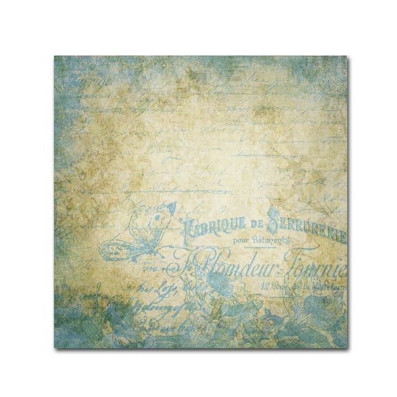 Trademark Fine Art 'French Blues' Canvas Art by Marcee Duggar