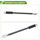 thumbnail image 5 of 2 piezas de manguera de freno extendida trasera izquierda y derecha para Audi A3 para VW Golf Passat CC Jetta para Skoda Octavia para Seat León No.1K0611775A, 5 of 6