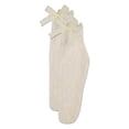 thumbnail image 5 of MeMoi Girls Floral Lace Bow Trim Ankle Sock - Girls - Female, 4, Black, 5 of 7