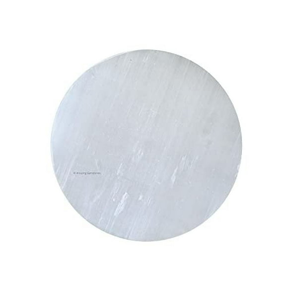 Selenite Charging Plate, Selenite Crystal Charging Plate (Round)