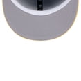 thumbnail image 5 of Men's New Era Royal/Gold Golden State Warriors Pinstripe Two-Tone 59FIFTY Fitted Hat, 5 of 6