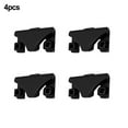 thumbnail image 3 of Gerich 4 Pcs Air Fryer Silica Gel Tip Replacement for Air Fryer Grill Pan Rubber Bumpers Black, 3 of 14