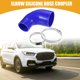 thumbnail image 2 of 1 acoplador universal de manguera de silicona con codo de 90 grados de di?metro interior de 2" a 2.99" de di?metro interior. manguera de tuber?a de admisi?n de intercooler turbo para coche. silicona azul Unique Bargains Manguera de silicona para intercooler, 2 of 8