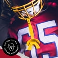 thumbnail image 4 of SAFEJAWZ Football Mouth Guard, Sports Lip Guard with Connected Strap, Adult and Youth Mouthpiece, One Size Yellow, 4 of 6