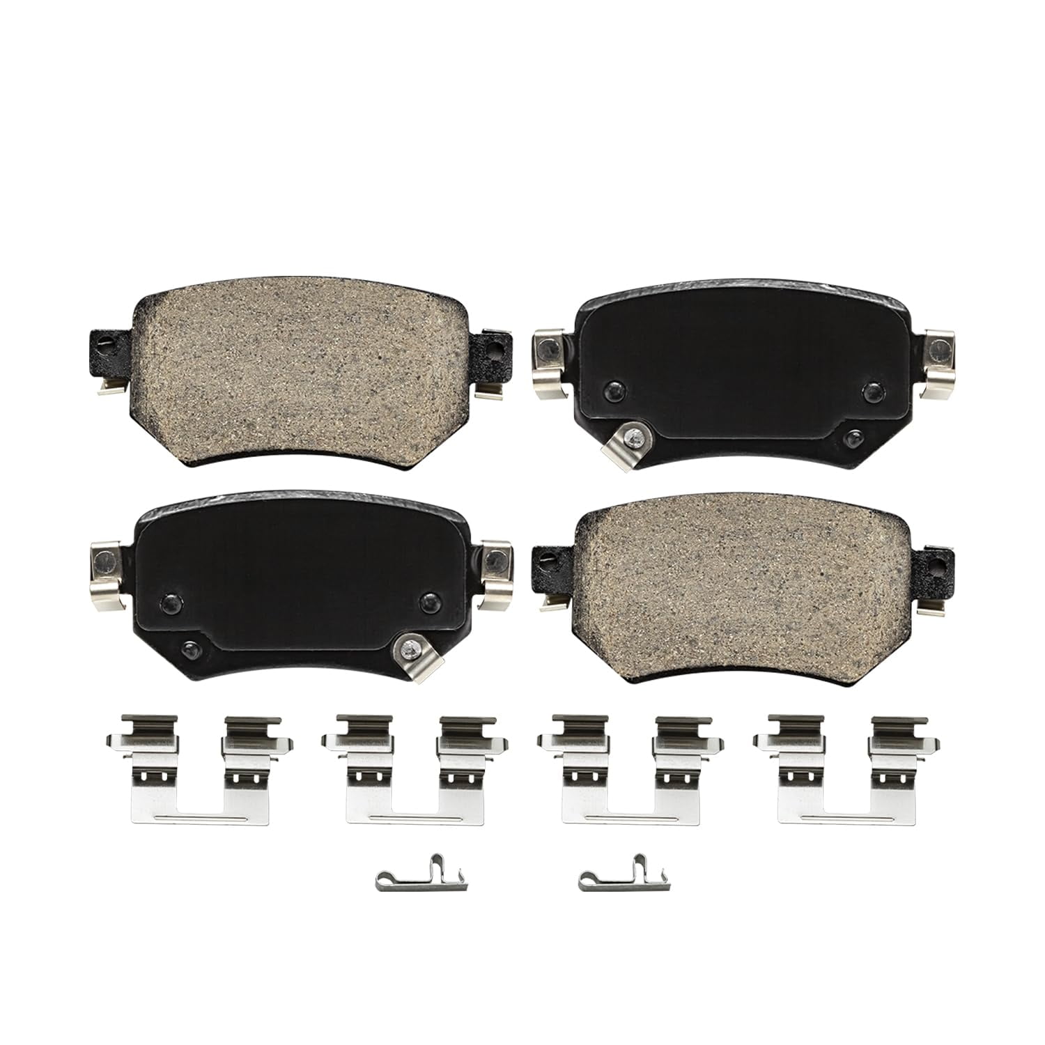 Detroit Axle Rear Premium Ceramic Brake Pads With Hardware – Fits 2016-2021 Mazda 6 (4-Piece Set) 4 thumbnail image