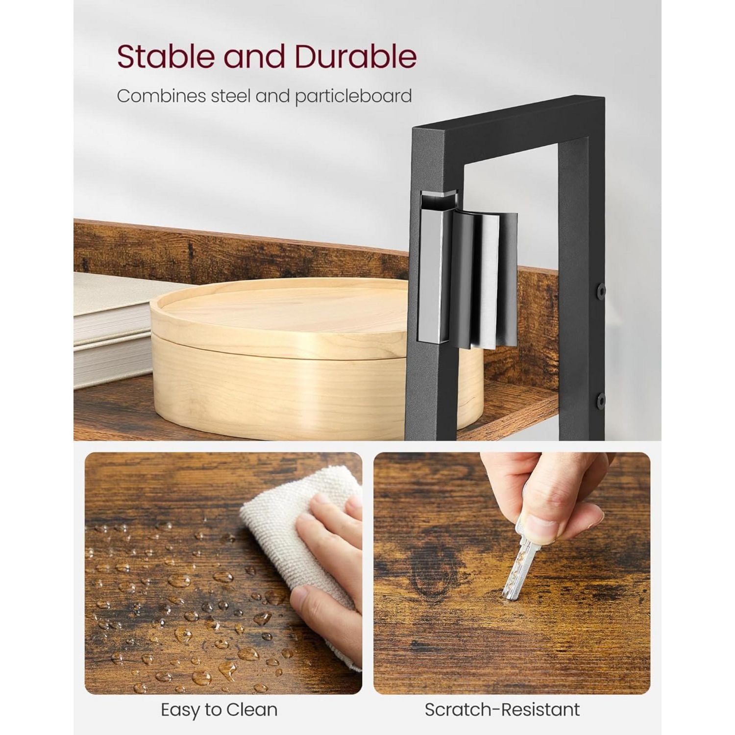 Boutique Home 5-Tier Narrow Ladder Book Shelf, Size 2