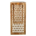 thumbnail image 2 of Tazmyn Console Table in Modern Natural Finish on Hand Carved Solid Wood, 2 of 2