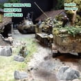 thumbnail image 6 of Bbiamsleep 10 Pcs Diorama Rocks Fake Stone Miniature Fake Rock Resin Miniature Stone Fake Landscape Rock Craft Rocks for Micro Train Landscape Landscape Rock for Micro Garden, 6 of 7