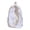 Purple, variant on 19 IN Retro Gothic Letter Backpack, Soft Nylon Casual Daypack, Stretch Side Storage Shoulder Bag