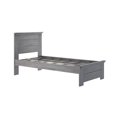 thumbnail image 2 of Max & Lily Twin Bed Frame with Panel Headboard, Modern Farmhouse Solid Wood Platform Bed, 2 of 6