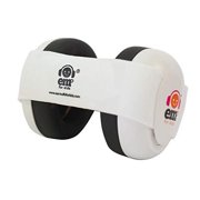 Ems for Kids Baby Earmuffs - White on White