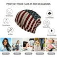 thumbnail image 7 of America Flag Beanie Skull Cap Lightweight Hip Hop Dwarf Hat Beanie Hat For Women Men, 7 of 7