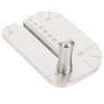 thumbnail image 1 of KAKOWELY whole punch Stainless Steel Leather Stitching Punch Aid Plate, Diy Craft Punching Tools For Precise Hole Punching Hole Punch Set For Leatherworking, 1 of 4