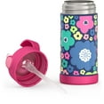 Thermos Kids Stainless Steel Vacuum Insulated Funtainer Straw Bottle