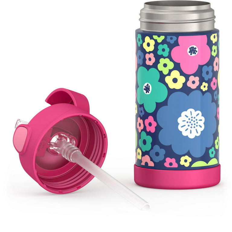  Children's food thermos 290 ml flowers - Stainless steel  vacuum insulated thermos - THERMOS - 25.83 € - outdoorové oblečení a  vybavení shop