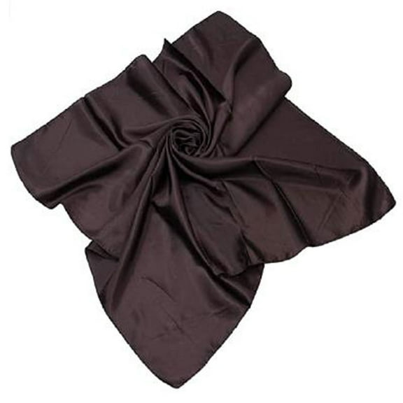 FADAACAI Silk Scarf for Women Silk Head Scarf Satin Scarf for Hair Neck Scarves for Women Satin Silk Large 90x90 cm Square Plain Head Neck Scarf Wrap 24 Colours U