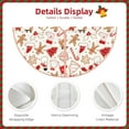 thumbnail image 3 of Sikiie Gingerbread Holiday Sweets Christmas Tree Skirt, Christmas Tree Decorations, Christmas Decor, Tree Mat Decoration(30-48IN)-48", 3 of 6