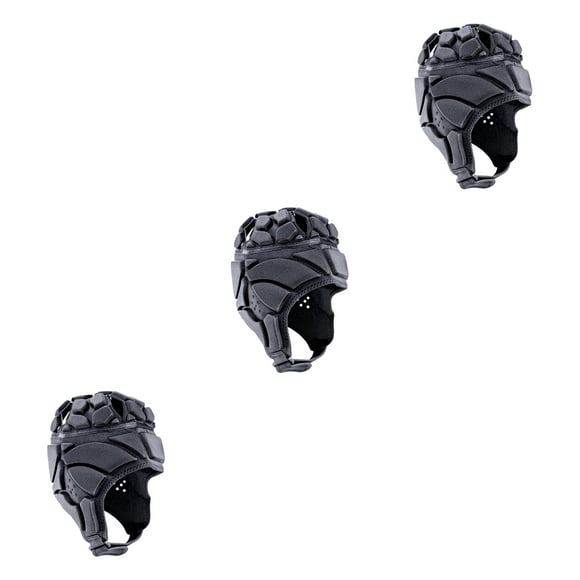Eigraketly Rugby Headgear crum Cap Hockey Hat Protector Head Protect Type1 NO1