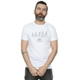 thumbnail image 2 of Looney Tunes Mens Bugs Bunny Evolution T-Shirt, 2 of 3