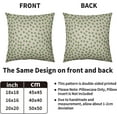 thumbnail image 4 of Sage Green Pillow Covers 18x18 Set of 2 Sage Cream Polka Dot Boho Style Print Decorative Throw Pillow Cases Outdoor Farmhouse Decoration for Sofa Couch Bed, 4 of 6