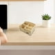 thumbnail image 1 of Organizador de escritorio, organizador de mesa, estante de madera, con múltiples compartimentos y cajones, caja de almacenamiento de mesa para tocador, 1 of 8
