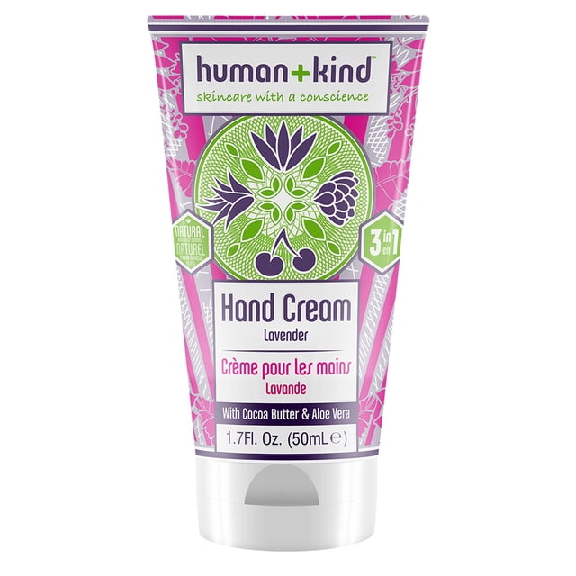Crema de pies, codos y manos - lavanda Human+Kind Human+Kind Hand-Elbow-Feet Cream - Lavender Cream Unisex 1.7oz