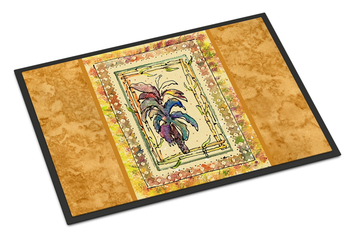 Palm Tree Door Mat Doormat - Walmart.com - Walmart.com