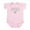 Petal Pink, variant on CafePress - Promoted To Grandma Body Suit - Baby Light Bodysuit, Size Newborn - 24 Months