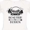thumbnail image 4 of Inktastic Road Trip To Boston Boys or Girls Long Sleeve Baby Bodysuit, 4 of 5
