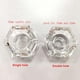 thumbnail image 3 of Titulares De De Cristal Portavelas De Cristal De Corte Decoración De K, 3 of 9