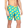 thumbnail image 2 of Tipsy Elves Men's Vacation Rubber Ducky Stretch Swim Trunks Size Large, 2 of 6