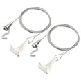 thumbnail image 1 of 2Pcs Adjustable Picture Hanging Wire Kit 2.5m x 1.5mm Hanging Rope with S Hooks, 1 of 5