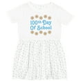 thumbnail image 3 of Inktastic 100th Day of School Party Girls Toddler Dress, 3 of 5