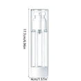 thumbnail image 3 of Vacuum Travel Pump Bottle - Large Size (17.7cm/6.96in) - Refillable Airless Cosmetic Container for Lotion, Serum, Travel Essentials (Size as Pictured), 3 of 5