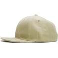 thumbnail image 3 of Solid Flat Brim Bill Fitted Baseball Cap, 3 of 6
