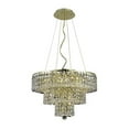 thumbnail image 1 of Elegant Lighting Maxime 20" 9 Light Spectra Crystal Chandelier, 1 of 1