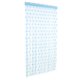 thumbnail image 2 of Daboolka Cortina de poliéster para puerta y ventana, para decoración de dormitorio, sala de estar (azul), 2 of 8
