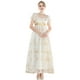 thumbnail image 3 of Vestido de gala Regency FCCAM Bridgerton Victorian Gold L, 3 of 6