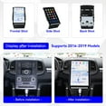 thumbnail image 3 of 14.5" Smart Display Radio Audio Media Player for Renault Koleos/Mégane lV 2016-2019 Models Universal Car Navigation GPS Upgrade Headunit Android Replacement HD Screen Carplay Receiver Accessories, 3 of 18