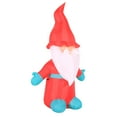 Occasions AIRFLOWZ INFLATABLE CHRISTMAS GNOME 6 FT, ft Tall, Red