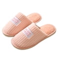 thumbnail image 2 of KYAIGUO Slippers for Womens Men Winter Warm Slippers Winter Memory Foam Anti-Slip House Shoes Comfortable Cotton Slippers Home Bedroom Shoes Indoor & Outdoor, 2 of 8