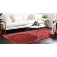 thumbnail image 2 of Unique Loom Del Mar Collection Contemporary Transitional Area Rug, 7' x 10', Terracotta/Red, 2 of 5