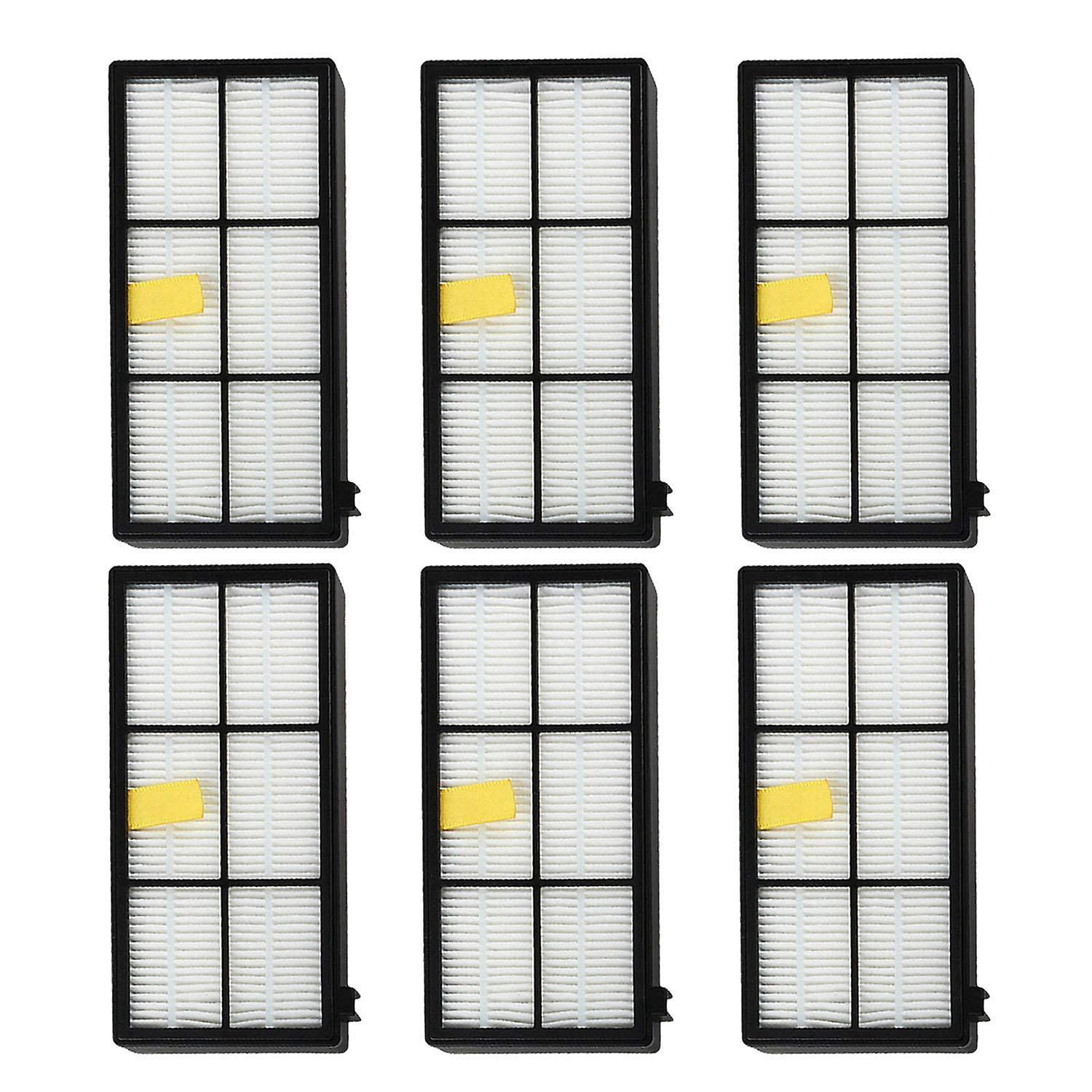 6pcs Hepa Filter Replacement Parts For Irobot Roomba