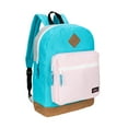 thumbnail image 3 of Genuine Dickies Unisex Varsity 17" Laptop Backpack Light Blue Pink Color Block, 3 of 4